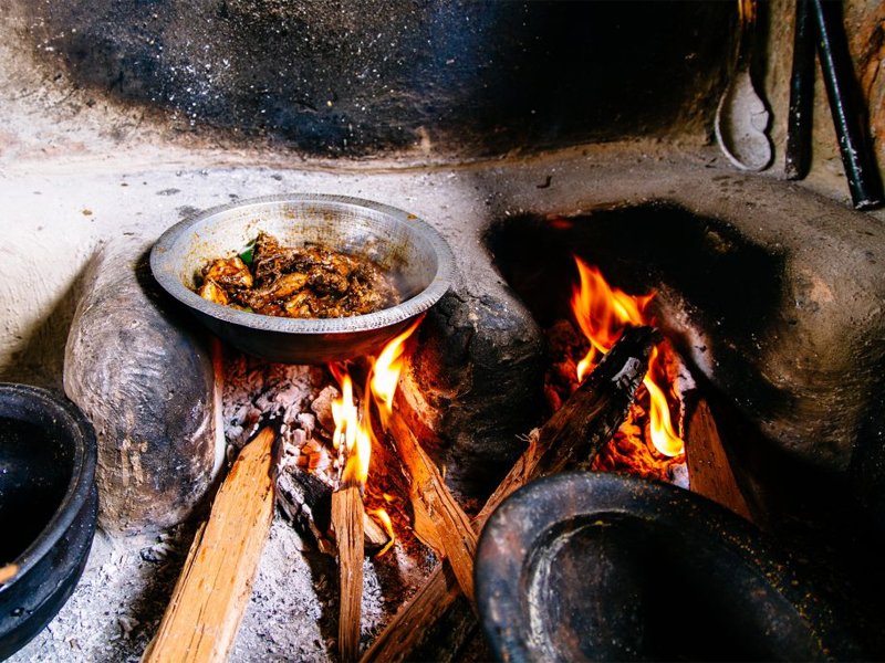 Traditional Village Kitchen
